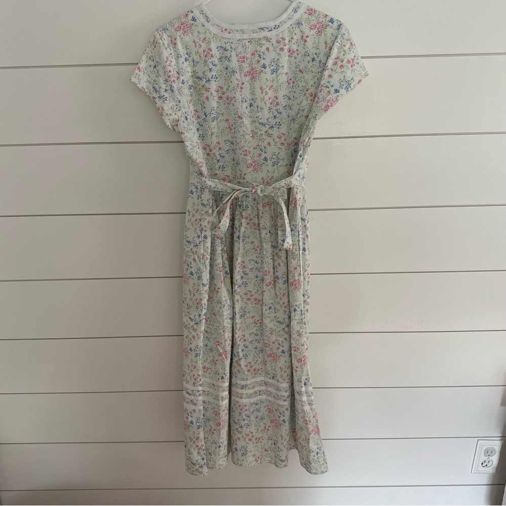 Lanz Of Salzburg Women’s Vintage Style Floral House Dress Size Small Cottagecore - Picture 6 of 10